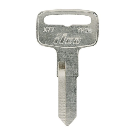 Hillman HILLMAN Traditional Key Motorcyle Universal Key Blank Double, PK10 86383
